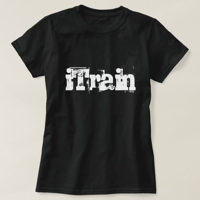 iTrain - christlicher T - Shirt. 1 Korinther-9:26 T-Shirt (Design vorne)