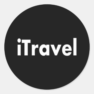 iTravel Runder Aufkleber