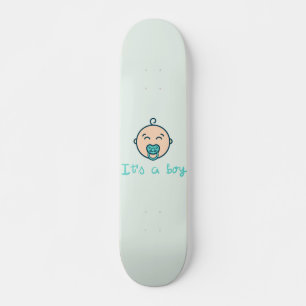It's a Baby Boy! Skateboard
