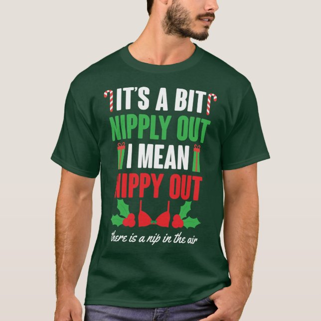 Its A Bit Nipply Out boy T-Shirt (Vorderseite)