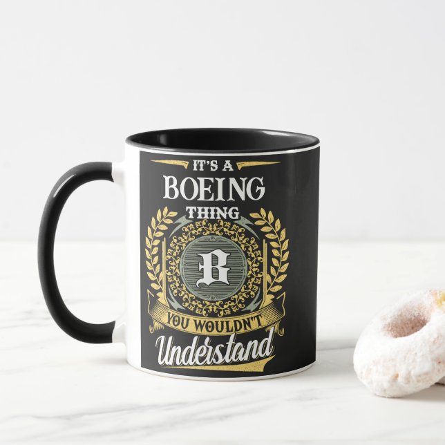 It's a BOEING Thing You Wouldn't Understand Tasse (Mit Donut)