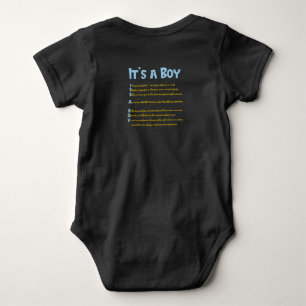 "It's a Boy" Baby Body Anzug Strampler