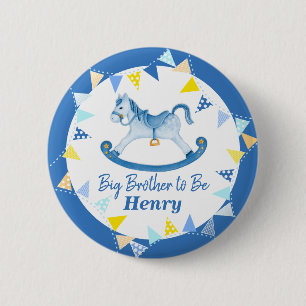 It's a boy big brother to be hobby badge button