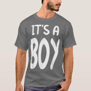 It's A Boy Blue Boy Baby Gender Reveal  T-Shirt