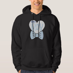 It's a Boy Blue Boy Baby Shower Adoption Gender Re Hoodie