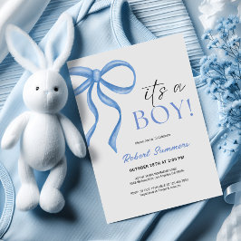It's a Boy Blue Ribbon Save The Date