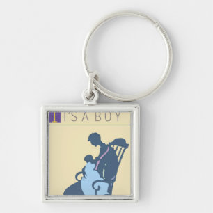 <It's a Boy> durch Steve-Bergmann Schlüsselanhänger