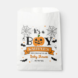 "It's a Boy" Kürbiskreifer Halloween-Kinderdusche Geschenktütchen
