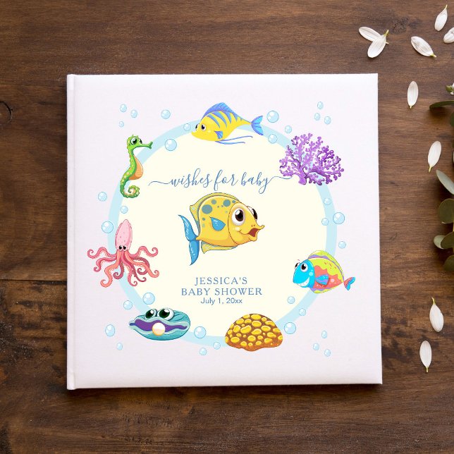 It's a Boy Under the Sea Baby Shower  Gästebuch (Von Creator hochgeladen)