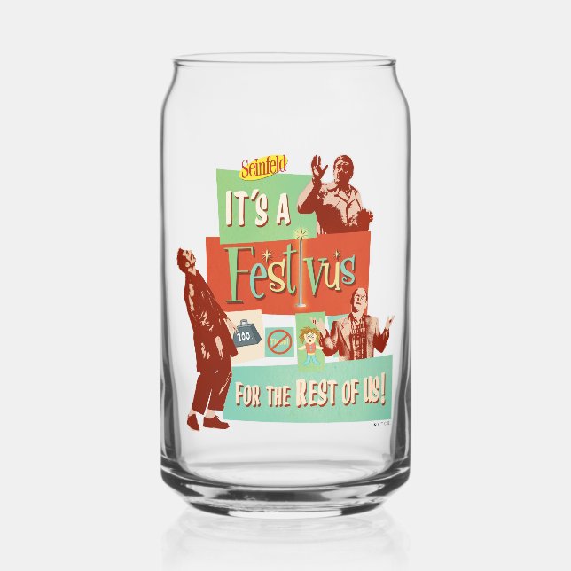 It's a Festivus for the Rest of Us Dosenglas (Vorderseite)