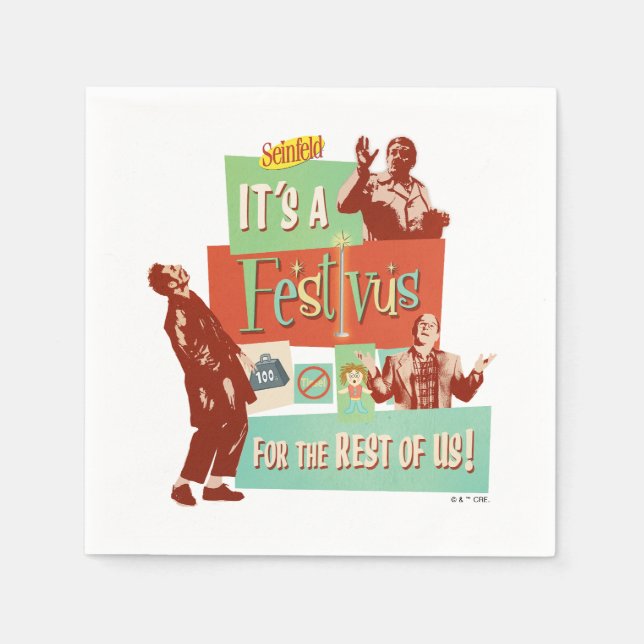 It's a Festivus for the Rest of Us Serviette (Vorderseite)