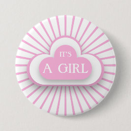 It's a Girl Button