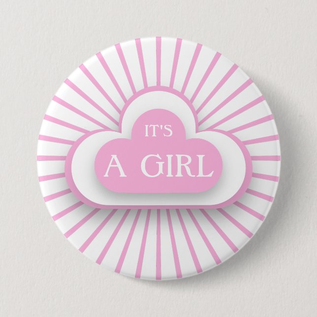 It's a Girl Button (Vorderseite)