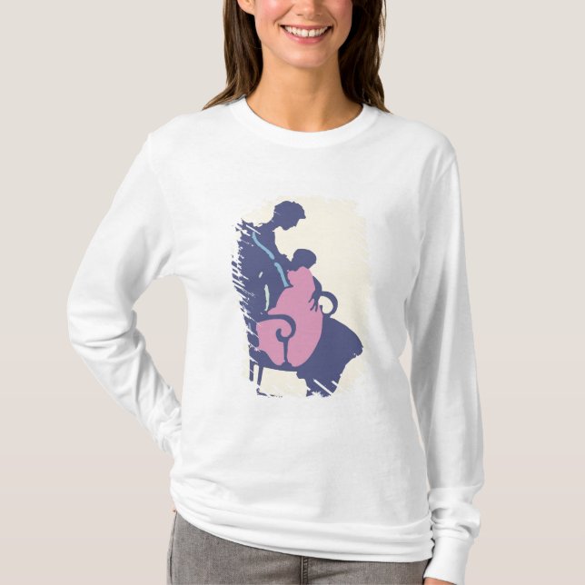 <It's a Girl> durch Steve-Bergmann T-Shirt (Vorderseite)