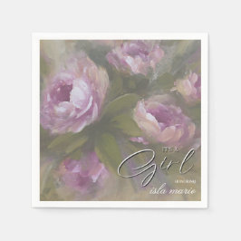 It's A Girl Serviette