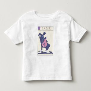<It's a Girl>von Steve Collier Kleinkind T-shirt