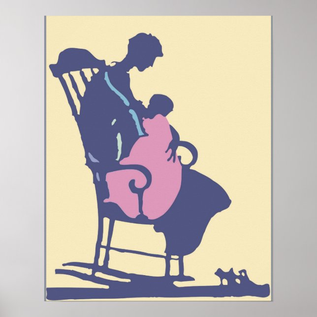 <It's a Girl>von Steve Collier Poster (Vorne)