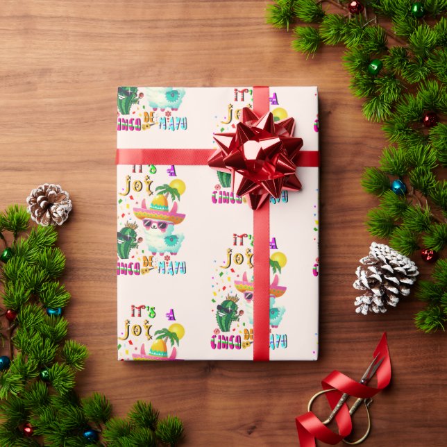 It's A Joy Cinco De Mayo Geschenkpapier (Feiertagsgeschenk)