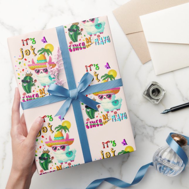 It's A Joy Cinco De Mayo Geschenkpapier (Schenken)