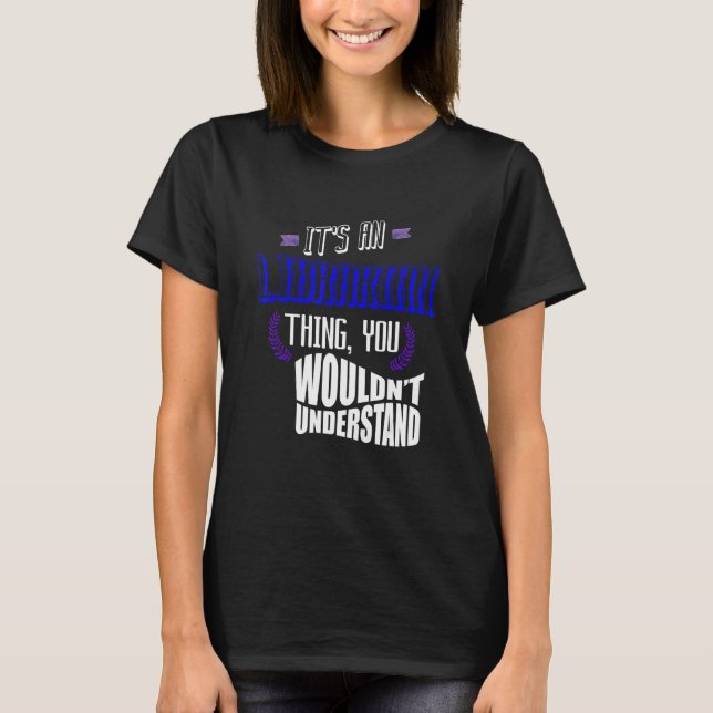 It's a librarian thing you wouldn't understand Pro T-Shirt (Vorderseite)