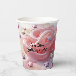 It's a Slime Birthday Party For Girl’s Pappbecher