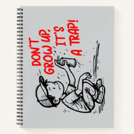 It's a trap notizbuch