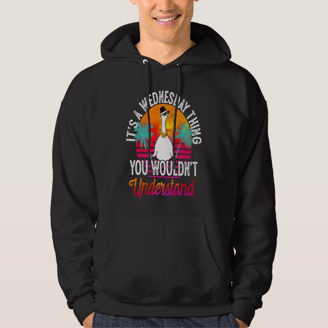 It's A Wednesday Thing You Wouldn't Understand Wed Hoodie (Vorderseite)