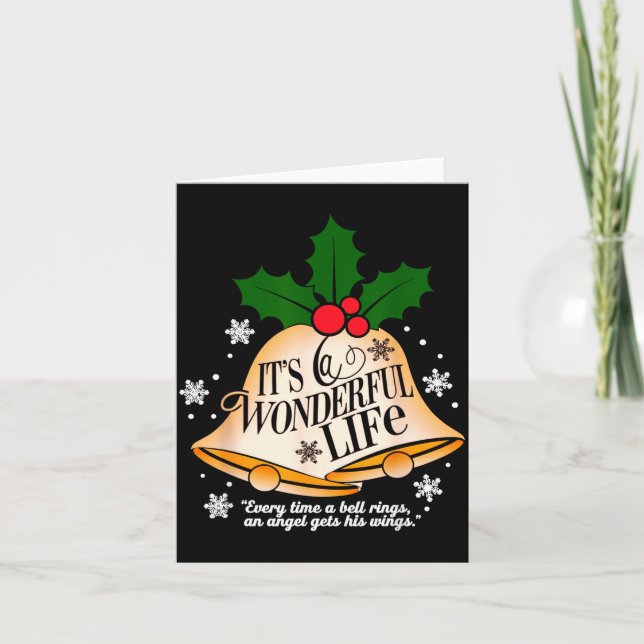 It's A Wonderful Life Everytime A Bell Rings Chris Karte (Vorderseite)