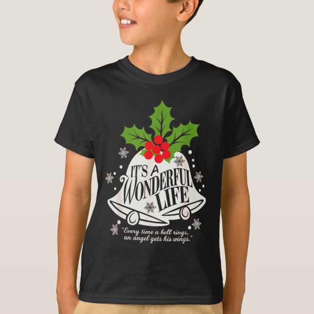 It's A Wonderful Life Everytime A Bell Rings Chris T-Shirt (Vorderseite)