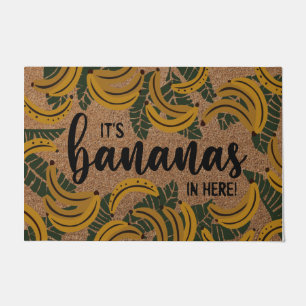 It's Bananas I'm Here Doormat, Funny Bananas Rug Fußmatte