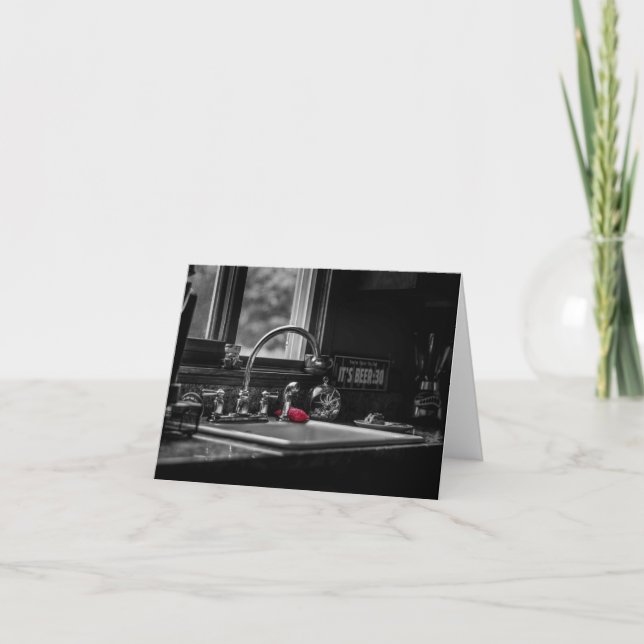 It's Beer:30 Blank Note Card Karte (Vorderseite)