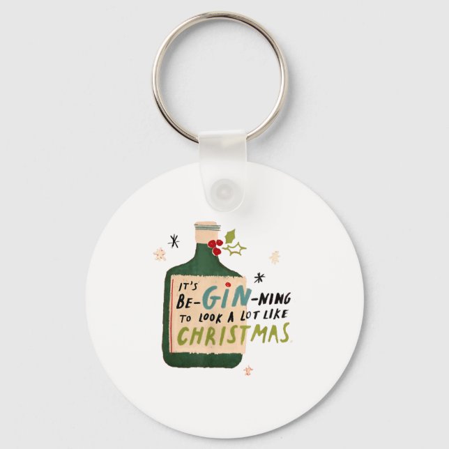 It's Beginning To Look A Lot Like Tails Funny Chri Schlüsselanhänger (Vorderseite)