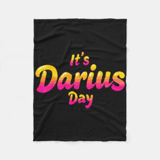 It's Darius Day Funny Meme – Celebrate Love3  Fleecedecke