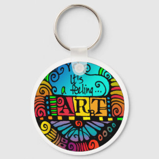 It's feeling ... ART! Keychain for the Artist Schlüsselanhänger