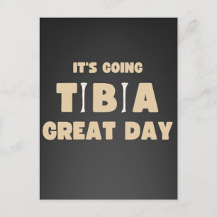 It's going tibia great day postkarte
