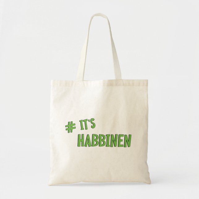 #It's Habbenin Tragetasche (Vorne)