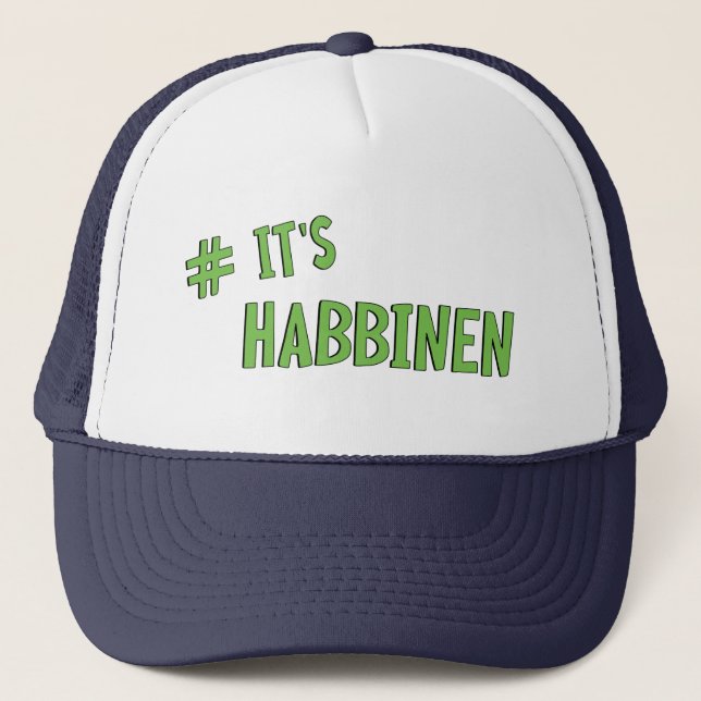 #It's Habbenin Truckerkappe (Vorderseite)