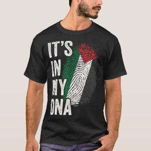 ITS IN MEIN DNA-Palästina-Flag Palästinensische Wu T-Shirt