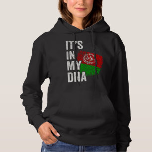 ITS IN MEINE DNA Afghanistan Flag Afghan Roots Pri Hoodie