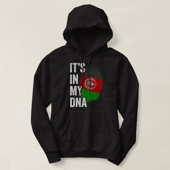 ITS IN MEINE DNA Afghanistan Flag Afghan Roots Pri Hoodie (Design vorne)