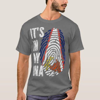 ITS IN MEINER DNA American Samoa Flag Männer Fraue T-Shirt
