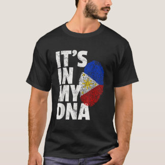ITS IN MEINER DNA Filipino Flag Philippinen Primee T-Shirt