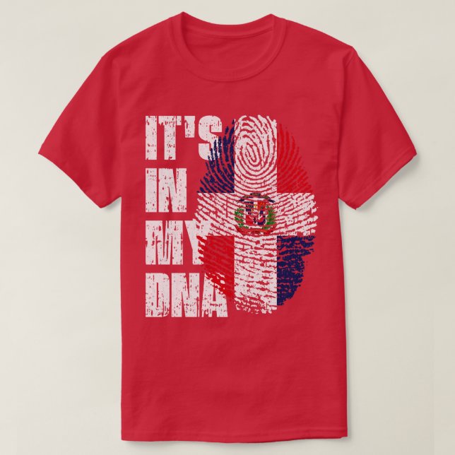 ITS IN MEINER DNA Flag Flag Boy Girl Gif T-Shirt (Design vorne)
