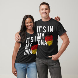 It's in my DNA Germany Flag Fingerprints T-Shirt