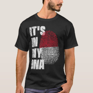 IT'S IN MY DNA Monaco Flag T-Shirt