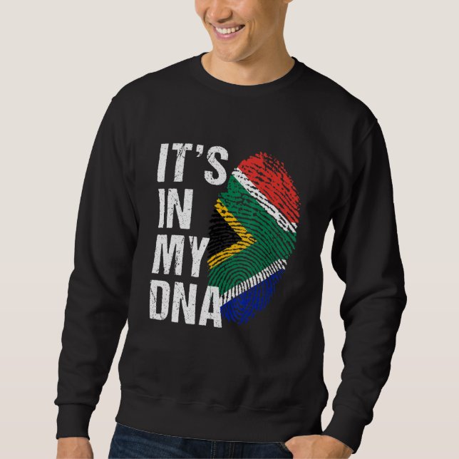 It's in My DNA south african Pride  south africa F Sweatshirt (Vorderseite)