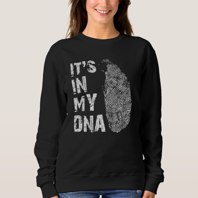 It's In My DNA Sri Lanka Fingerprint Map Sri Lanka Sweatshirt (Vorderseite)