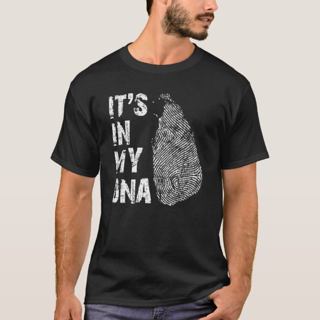 It's In My DNA Sri Lanka Fingerprint Map Sri Lanka T-Shirt (Vorderseite)