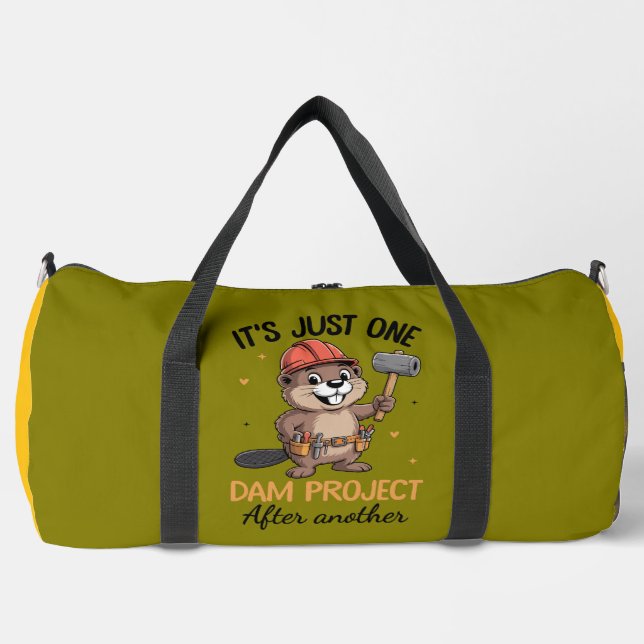It's Just One Dam Project Duffle Bag (Vorderseite)