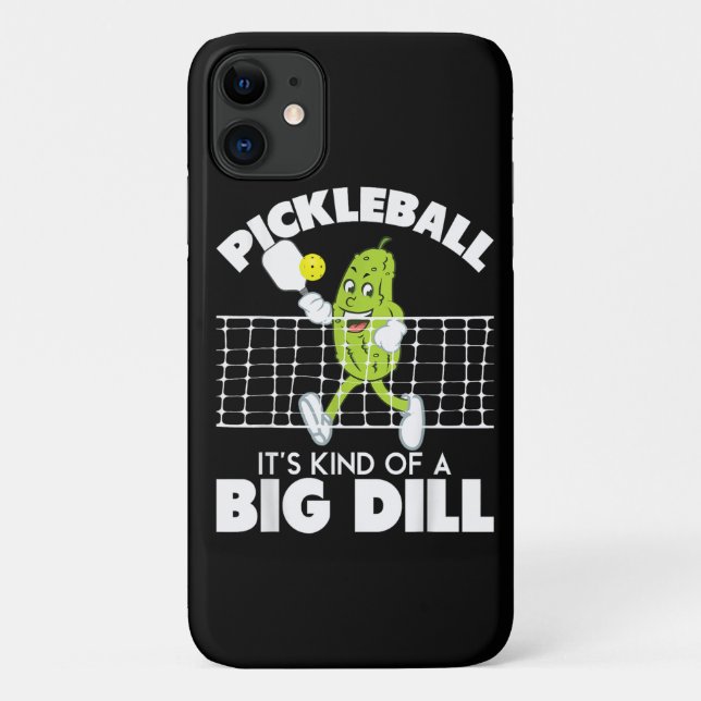 It's Kind of A Big Dill - Funny Pickleball Paddle Case-Mate iPhone Hülle (Rückseite)